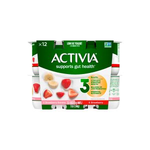 ACTIVIA STRAW/STRAW-BANA 12PK