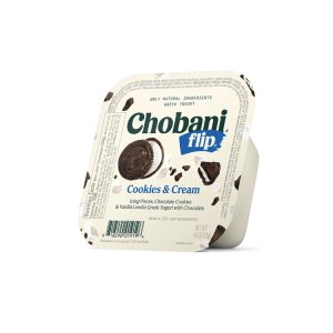 CHOBANI COOKIE & CREAM FLIP YOGURT