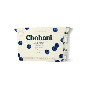 CHOBANI GREEK BLUEBERRY YOGURT 4PK