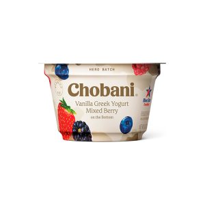 CHOBANI GREEK VAN MIX BERRY YGRT
