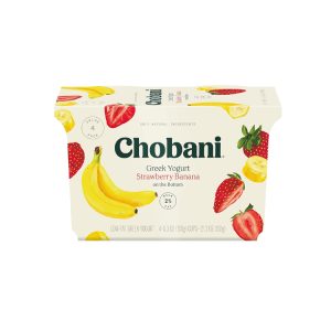 CHOBANI LF STRAWB BANANA FOB 4PK