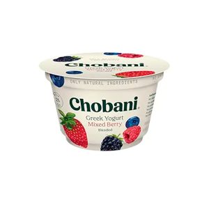 CHOBANI LOW FAT MIX BERRY YOGURT BLEND