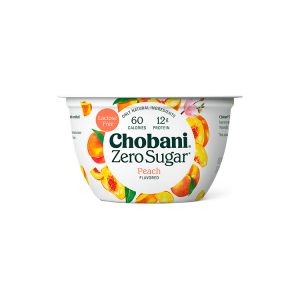 CHOBANI ZERO SUGAR PEACH