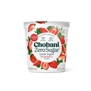 CHOBANI ZERO SUGAR STRAWBERRY YGRT