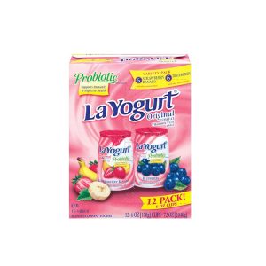 LA YOG STRW BAN/BLUEBRY 12 PK