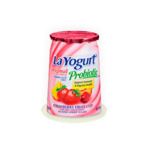 LA YOGURT ORIG LF STRW FRUIT CUP