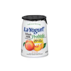 LA YOGURT WHOLE MILK PEACH