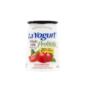 LA YOGURT WHOLE MILK STRAWBERRY