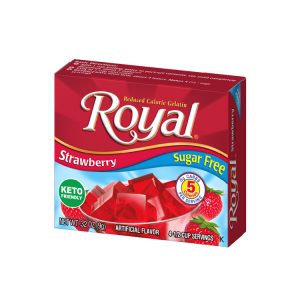 SF STRAWBERRY GELATIN